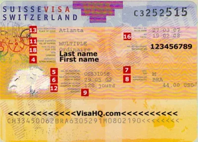 Điều kiện xin visa Thụy Sĩ